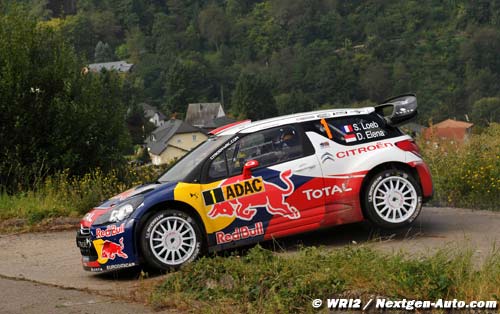 Mi-journée : Loeb creuse l'écart