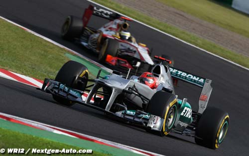 Zéro pointé pour Mercedes au Japon