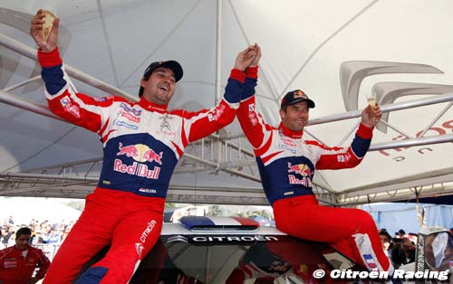 Loeb wins rally, takes ninth title
