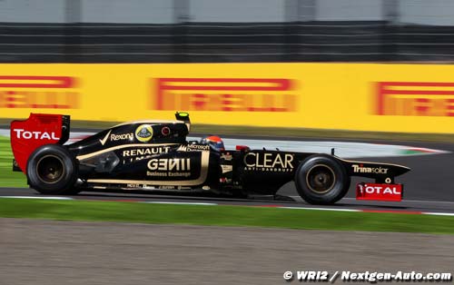 Grosjean espère une Lotus E20 plus (…)