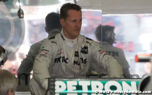 Schumacher n'en pouvait plus de (…)