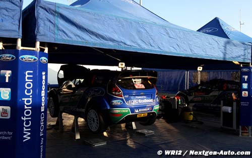 Ford stops works backing from WRC