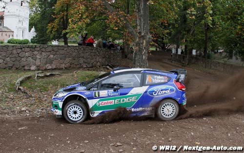 Solberg settles into third after (...)