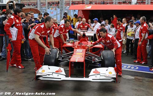 Ferrari : Le travail sur la F2012 (…)