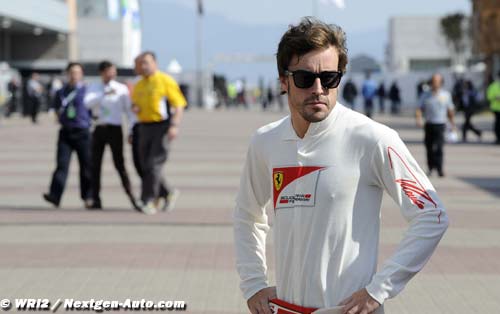 Alonso juge sa situation confortable