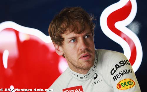 Vettel ne pense pas trop à sa position