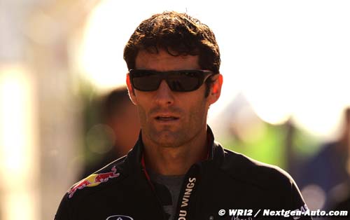 Webber 'will not pull over'