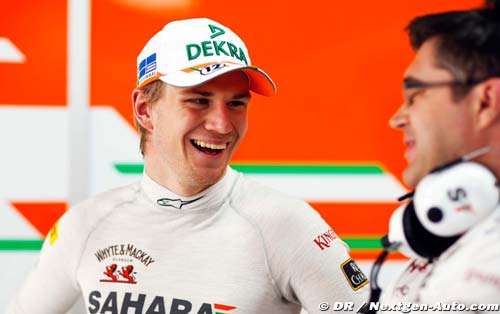 Force India not confirming Hulkenberg