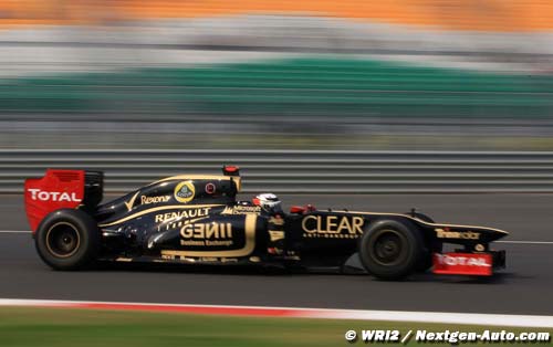 Lotus let down in Indian GP qualifying