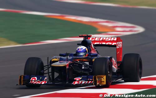 Une course à oublier pour Toro Rosso