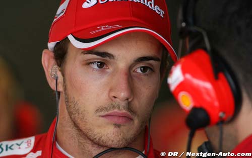 Jules Bianchi tourné vers l'avenir