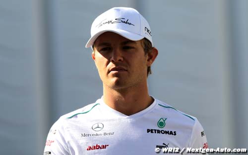 Rosberg positive pour 2013