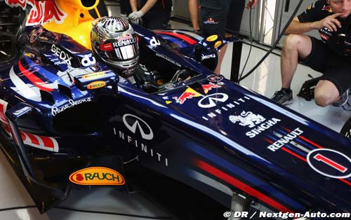 Inquiétudes sur la RB8 de Vettel