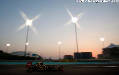 Grosjean perturbé par la nuit tombante