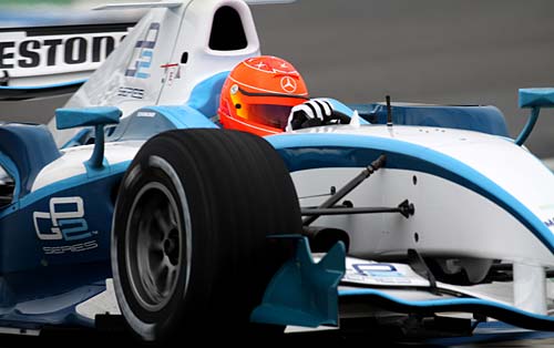 Schumacher concludes GP2 test