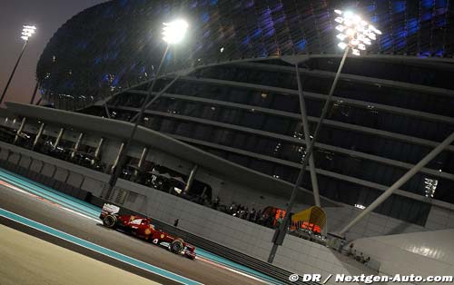 Yas Marina - Team reaction after the (…)