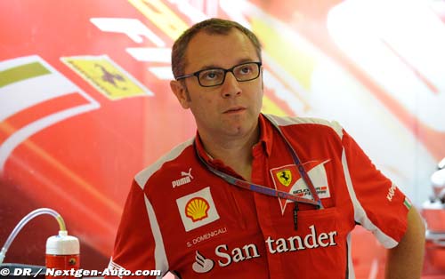 Domenicali : Ferrari doit continuer à y