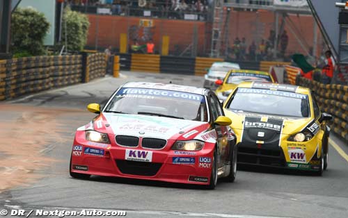 A strong contingent of Macau drivers