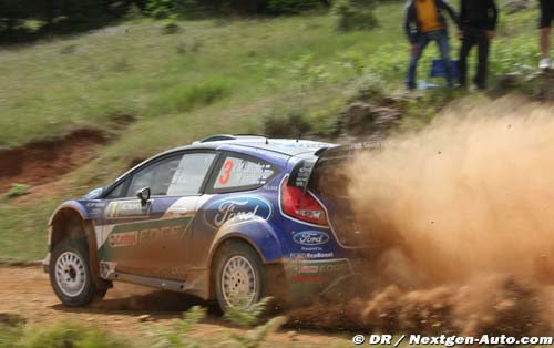 Latvala holds third for Ford