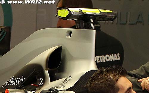New Mercedes airbox solution 'cool