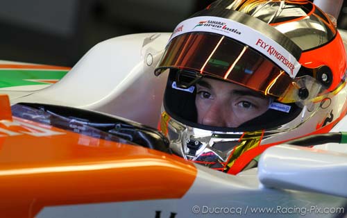 Bianchi ready for race seat