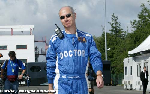 FIA not renewing F1 doctor Hartstein
