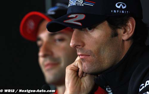 Mark Webber craint les températures (…)