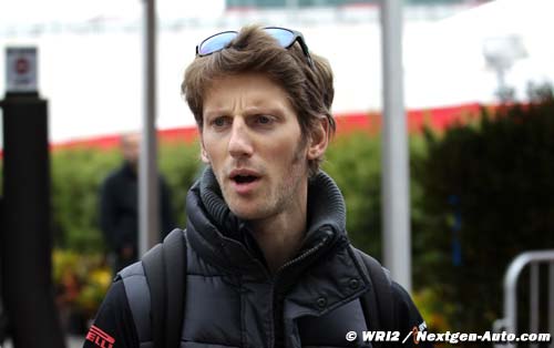 Romain Grosjean fait son entrée (...)