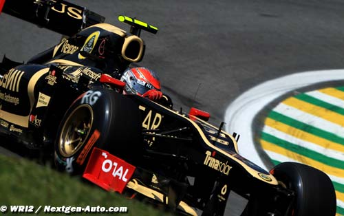 Grosjean blâme De la Rosa pour le crash