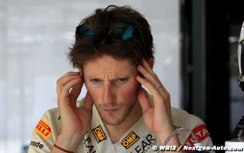 Grosjean compte bien effacer l'inci