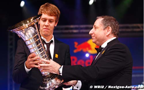 Vettel, triple champion : L'arrivée