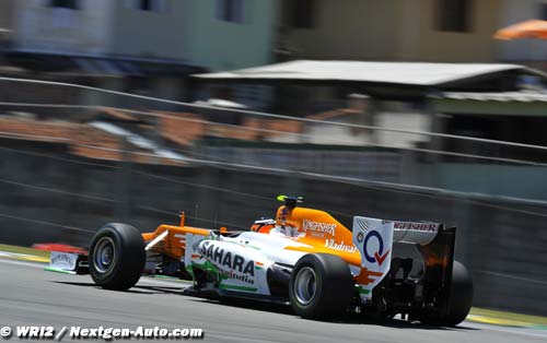 Force India a raté une belle performance