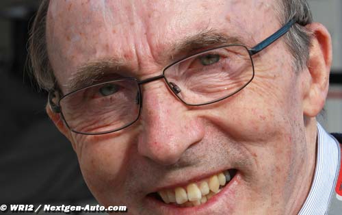 Frank Williams est confiant pour 2013