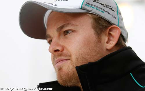 Rosberg sera surpris par la vitesse (…)