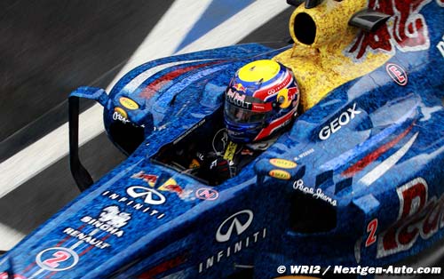 La Red Bull convenait mieux à Webber (…)