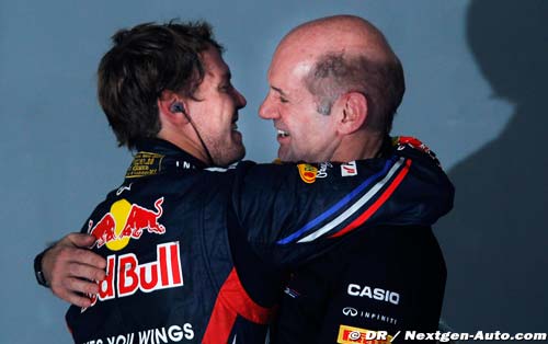 Vettel adore travailler avec Newey