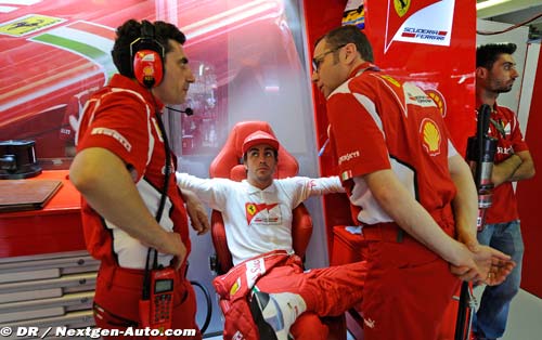 Ferrari avantage Alonso et ne le (...)