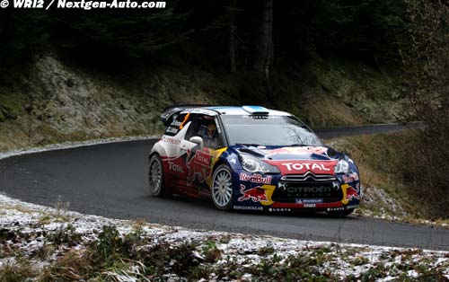 Treize WRC sur les routes du Monte Carlo