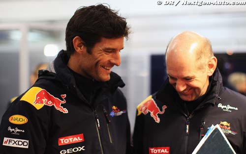 Webber : Newey a su donner le rythme