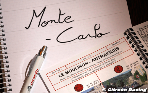Programme du Rallye de Monte-Carlo