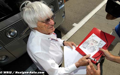 Ecclestone awaits 'amusing'