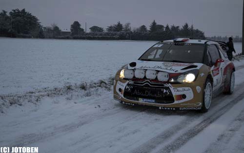 A shakedown in the snow for starters!