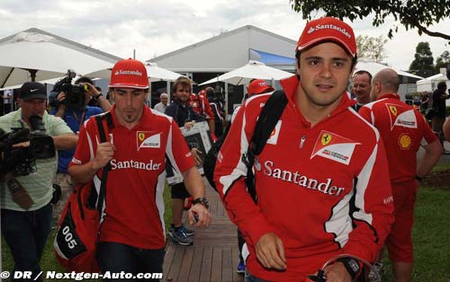 Massa: With Fernando we work as a team