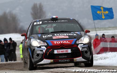 Wiegand claims win in WRC 2, Chardonnet