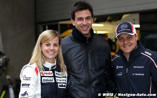 Susie Wolff to debut Williams' 2013