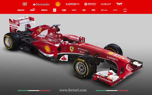 Ferrari a présenté sa F138