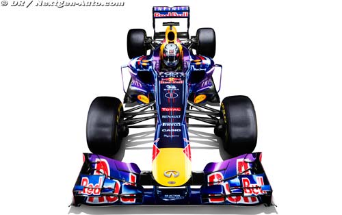Red Bull launches its RB9 for 2013