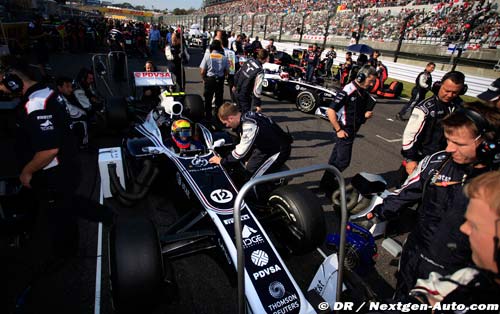 Williams annonce des changements (…)