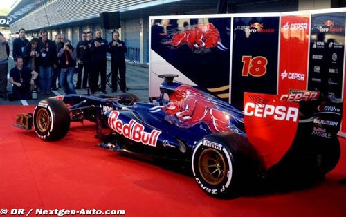 Toro Rosso lance sa nouvelle STR8