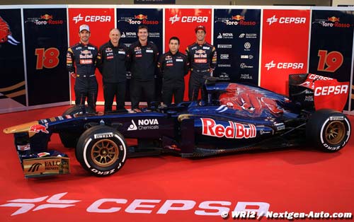 Une équipe Toro Rosso nouveau look (…)
